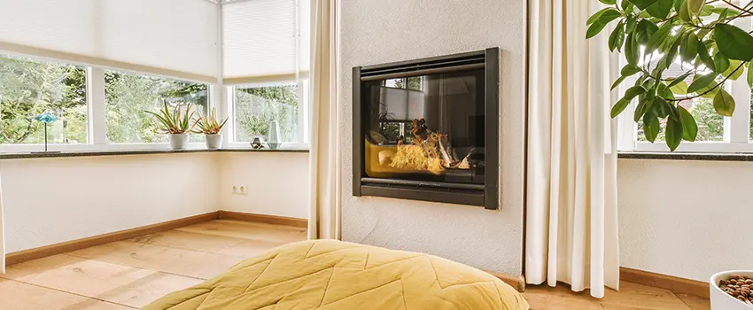 Residential Fireplace Ceramic Glass Installation in Union City, CA
