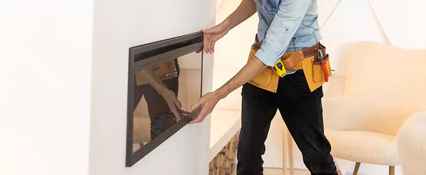 Metal Fireplace Installation in Union City, California