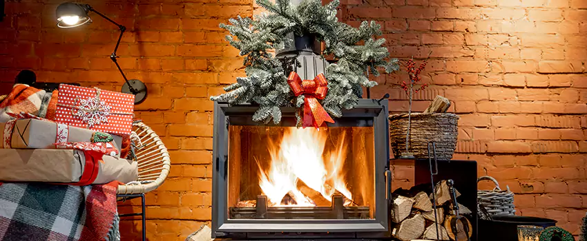 Travis Industries Linear Gas Fireplace Installation in Union City, California